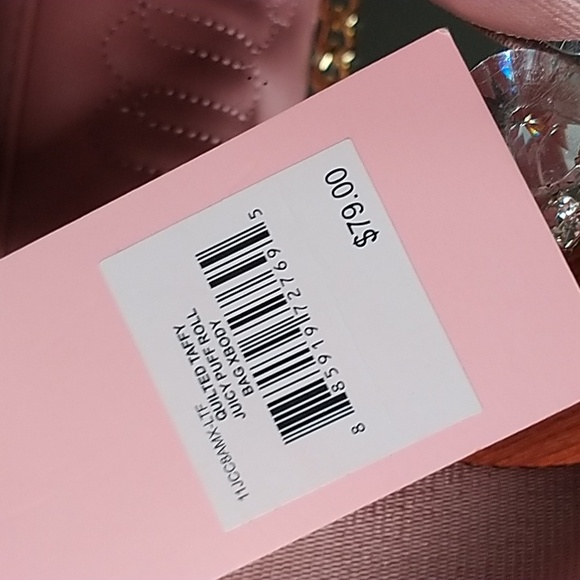 Juicy Couture Bag NWT Quilted Taffy Roll $79 Retail - Picture 4 of 4